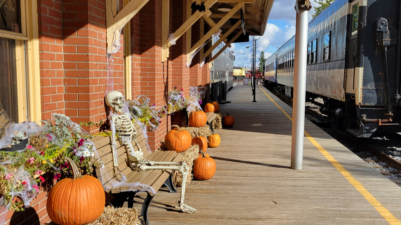 Once upon a time, on the rails of Exporail, there was an autumn unlike any other…
